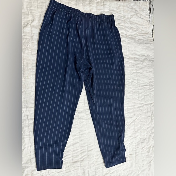 Navy Striped Pants - Picture 5 of 7